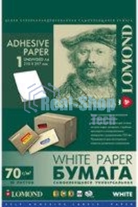 Самоклеящаяся бумага Lomond универсальная для этикеток, A4, (210 x 297 мм), 70 г/м2, 50 листов