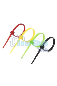 Стяжки NYT-100x2.5С пластиковые 100 мм х 2,5 мм (набор 4 цвета по 25 шт)