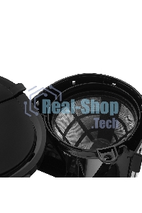 Кофеварка капельная Kitfort КТ-730 черный/серебристый, исп. кофе - молотый, 0,6 л, 750 Вт.