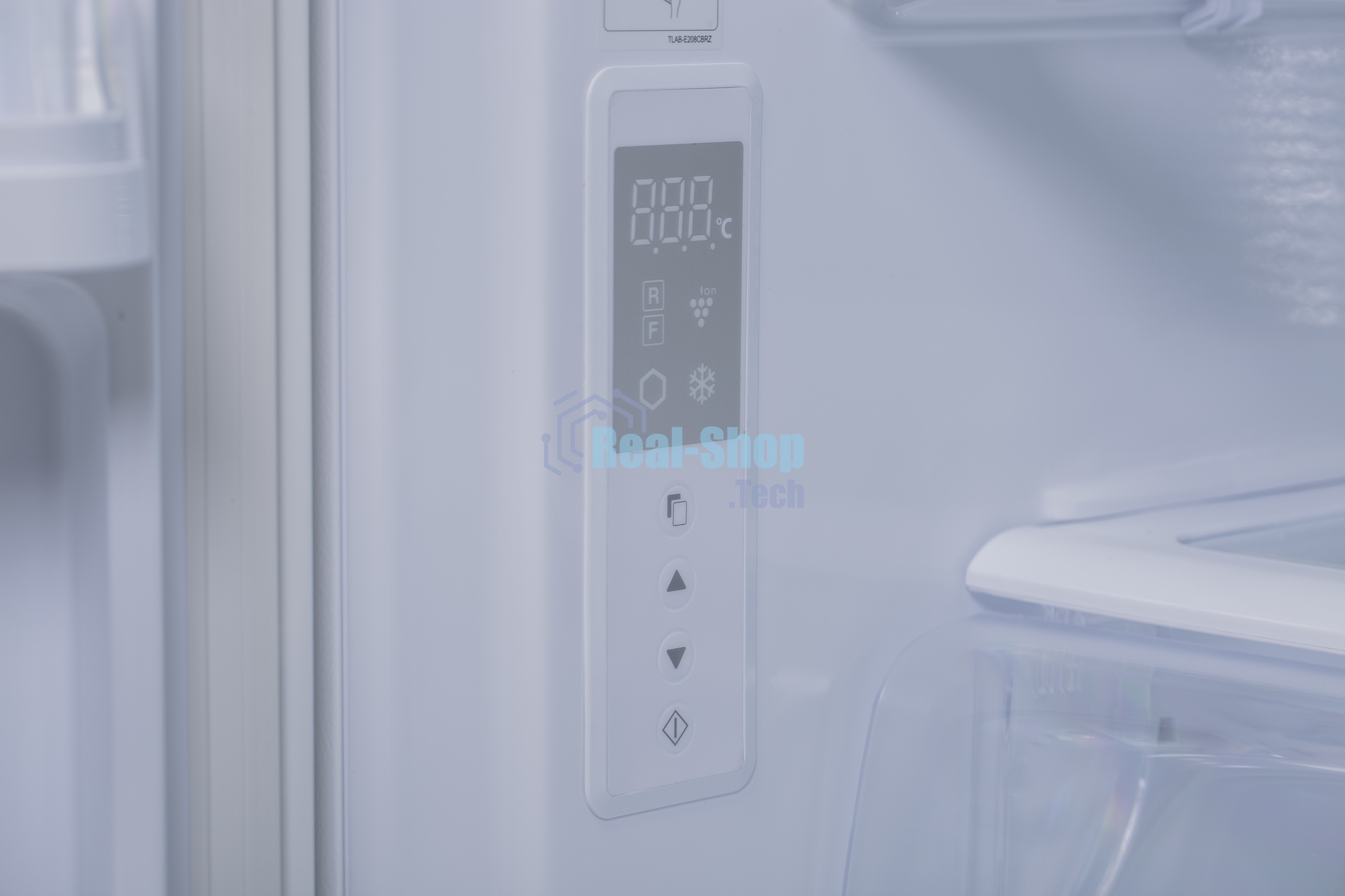 Холодильник Sharp SJGX98PWH белое стекло четырехкамерный 394/211л морозилка снизу