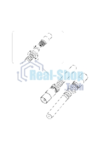Переход гнездо F-штекер TV PROconnect