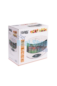 Сушилка для овощей и фруктов Mystery MDH-322 белый 250W