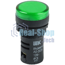 Арматура светосигнальная AD-22DS 230В зел. ИЭК BLS10-ADDS-230-K06