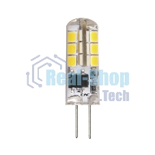 Лампа светодиодная JazzWay PLED-G4 3Вт капсульная 2700К тепл. белый G4 200лм 220-230В