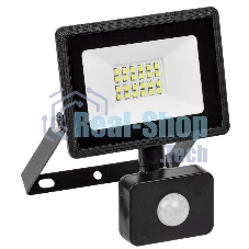 Прожектор Iek LPDO602-30-65-K02 СДО 06-30Д светодиодный черный с датчиком движения IP54 6500K