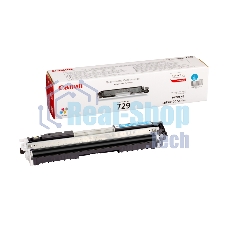 Картридж лазерный Canon Cartridge 729C (4369B002) голубой (1000 стр.) для Canon i-Sensys LBP-7010C/7018C
