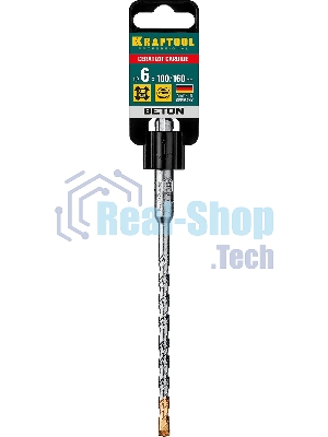 Бур KRAFTOOL SDS-plus 6 х 160 мм