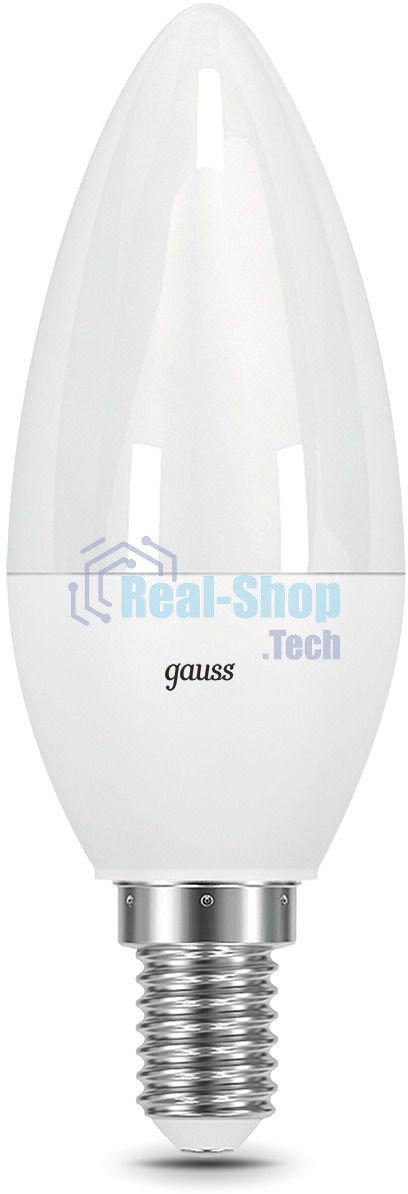 Лампа светодиодная Свеча Gauss 7W 590lm 6500К E14 диммируемая LED