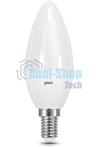 Лампа светодиодная Свеча Gauss 7W 590lm 6500К E14 диммируемая LED