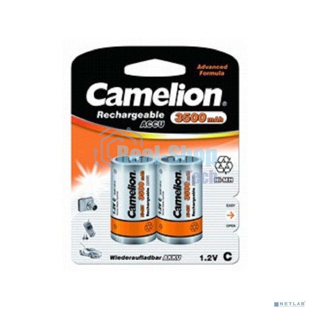 Аккумулятор Camelion C- 3500 mAh Ni-Mh BL-2 аккумулятор,1.2В