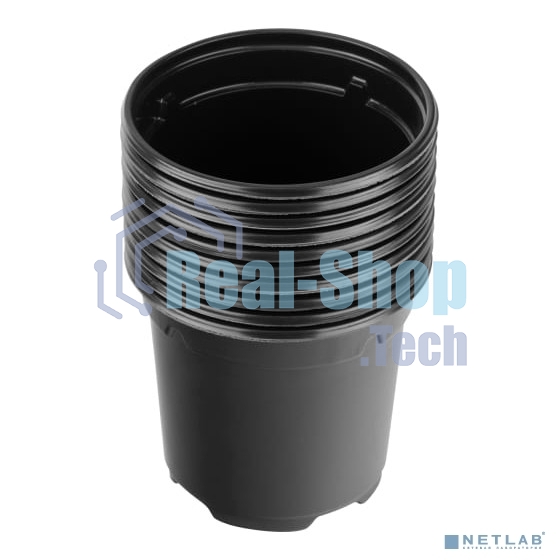 Горшочек для рассады, 90х80 мм, полистирол, 10 шт. Россия