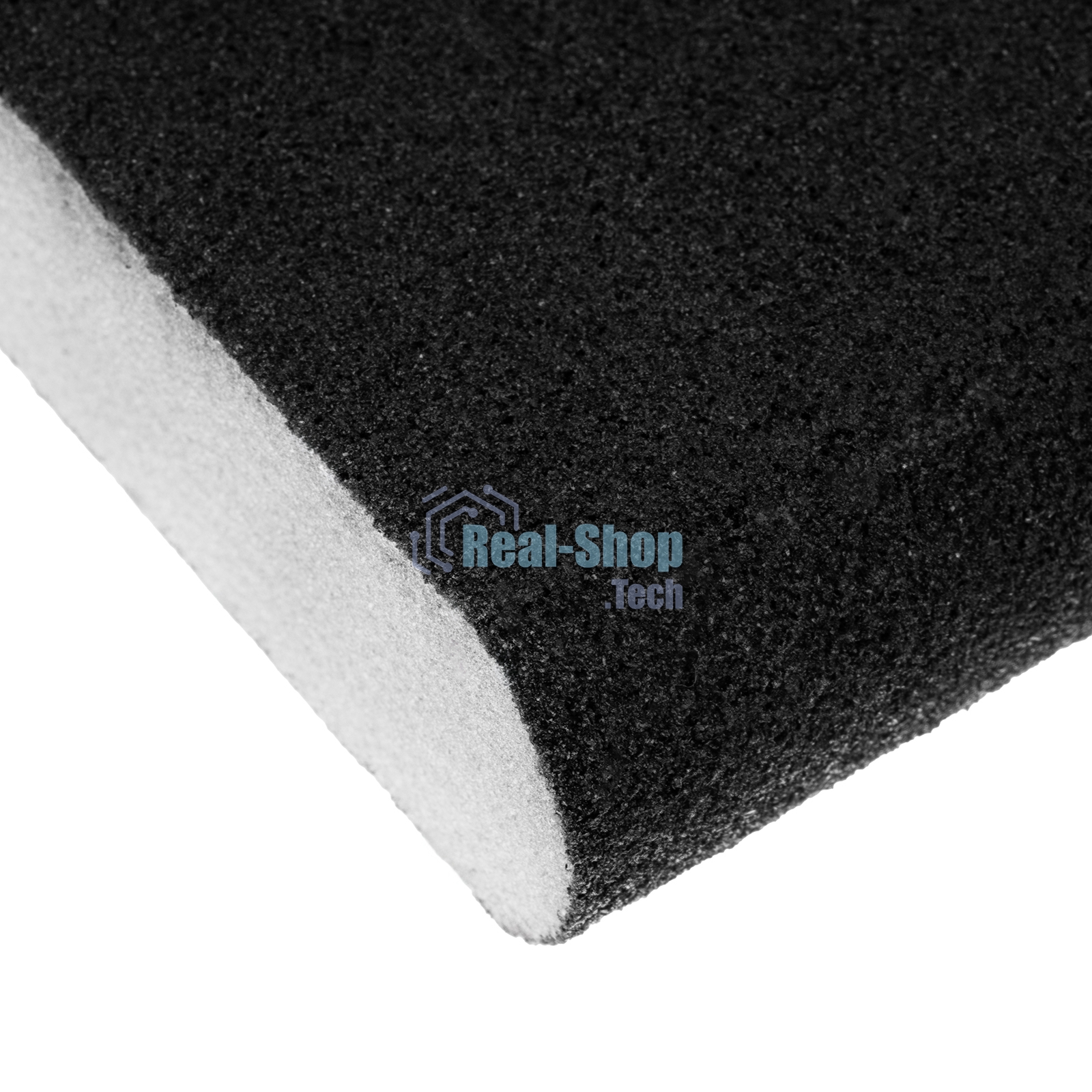 Губка для шлифования Сибртех, 100 х 70 х 25 мм, овал, средняя жесткость, P100