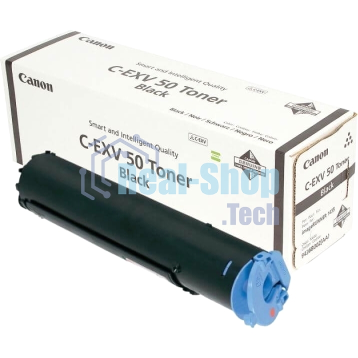 Картридж лазерный Canon C-EXV 50 Toner Black (9436B002), черный, 17600 стр при 6% (689g*1), для IR1435/1435i/1435iF