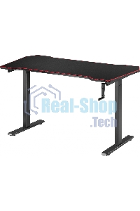 Стол компьютерный Cactus CS-MDL-BK столешница МДФ, черный