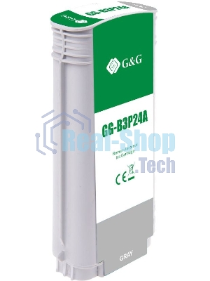 Картридж струйный G&G GG-B3P24A №727 серый (130 мл) для HP DJ T920/T1500/T2530