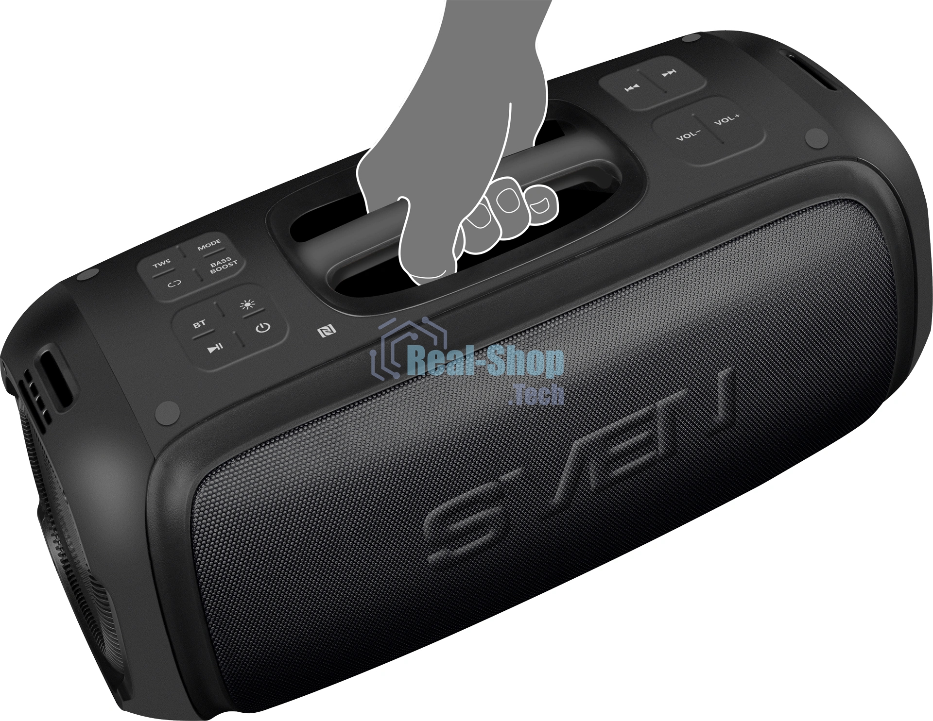 Портативная колонка Sven PS-860 черный 100W 1.0 BT/3.5Jack 5400mAh (SV-022518)