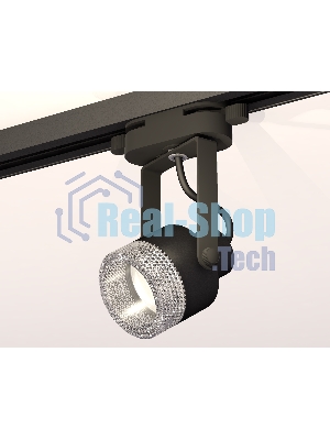 Светильник Ambrella light XT6602060 PBK/CL черный полированный/прозрачный MR16 GU10 (C6602, N6150)