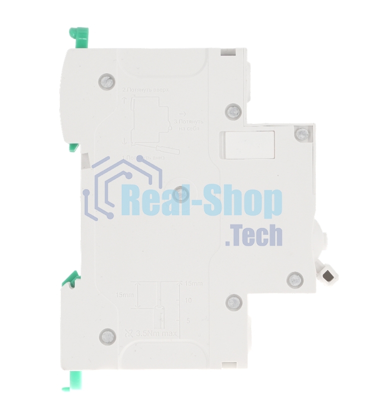 Автоматический выключатель дифф. тока (АВДТ) Systeme Electric S9D51620 Systeme9 1P+N C 20A 6kA 30мА Тип-AC 230В