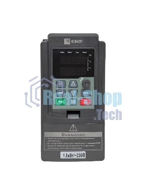 Преобразователь частоты 1.5/2.2кВт 1х230В VECTOR-100 PROxima EKF VT100-1R5-1B