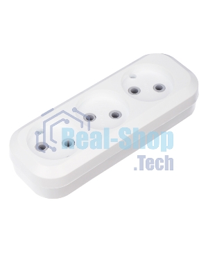 Колодка Rexant 3 гнезда без заземления