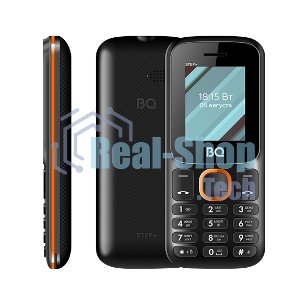 Мобильный телефон BQ 1848 Step+ черный (без СЗУ в комплекте) SC6531E