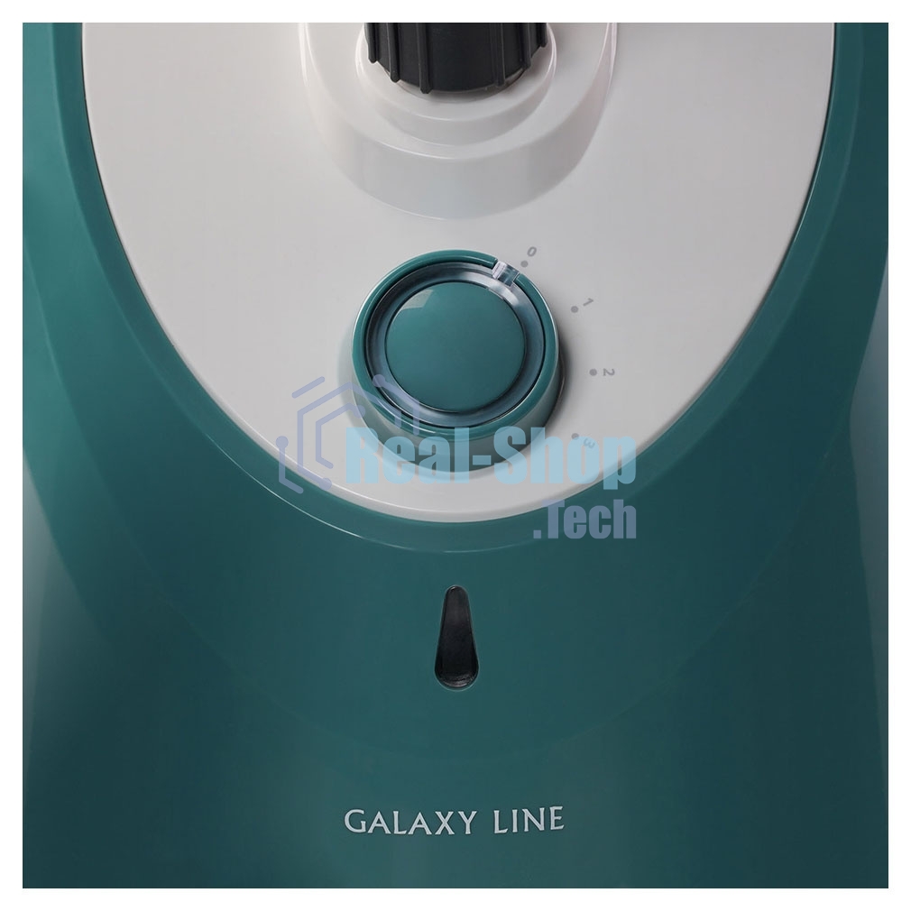 Отпариватель Galaxy Line GL 6213 зеленый, 2000 Вт, 41 г/мин, 1400 мл