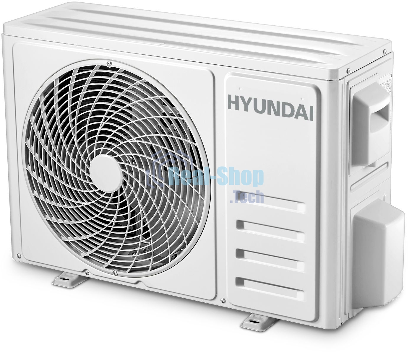 Кондиционер сплит-система Hyundai HAC-12/T-PRO 12000 BTU, 23 м², 22/41 дБ, охлаждение, обогрев, осушение, белый
