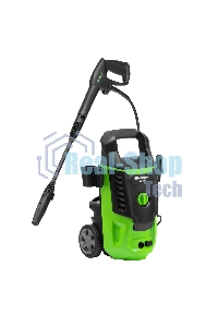 Моечная машина высокого давления Сибртех АМ-1800, 1800 Вт, 140 бар, 350 л/ч, колесная