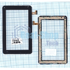 Сенсорное стекло (тачскрин) 10112-0A4945E, черное