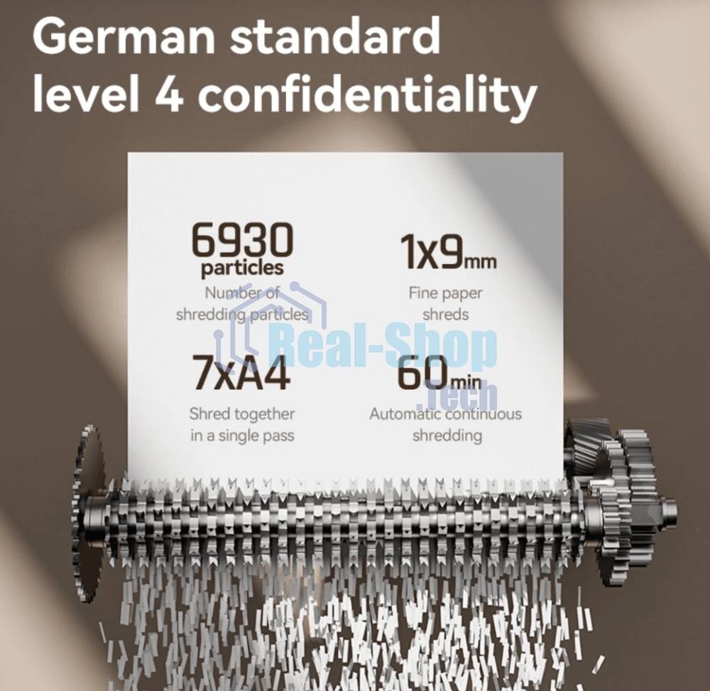 Шредер Deli ET097