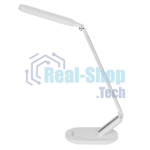Настольный светильник Camelion KD-859 C01 белый LED (Свет-к наст.10Вт,230В,750лм,сенс.рег.ярк и цвет.темп,USB-5В,1А)
