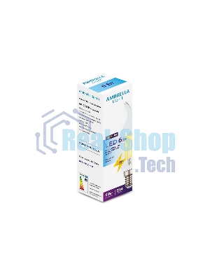 Лампа светодиодная Ambrella light 202215 Filament LED C37L-F 6W E14 4200K (60W)