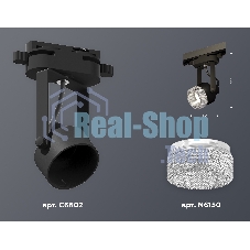 Светильник Ambrella light XT6602060 PBK/CL черный полированный/прозрачный MR16 GU10 (C6602, N6150)