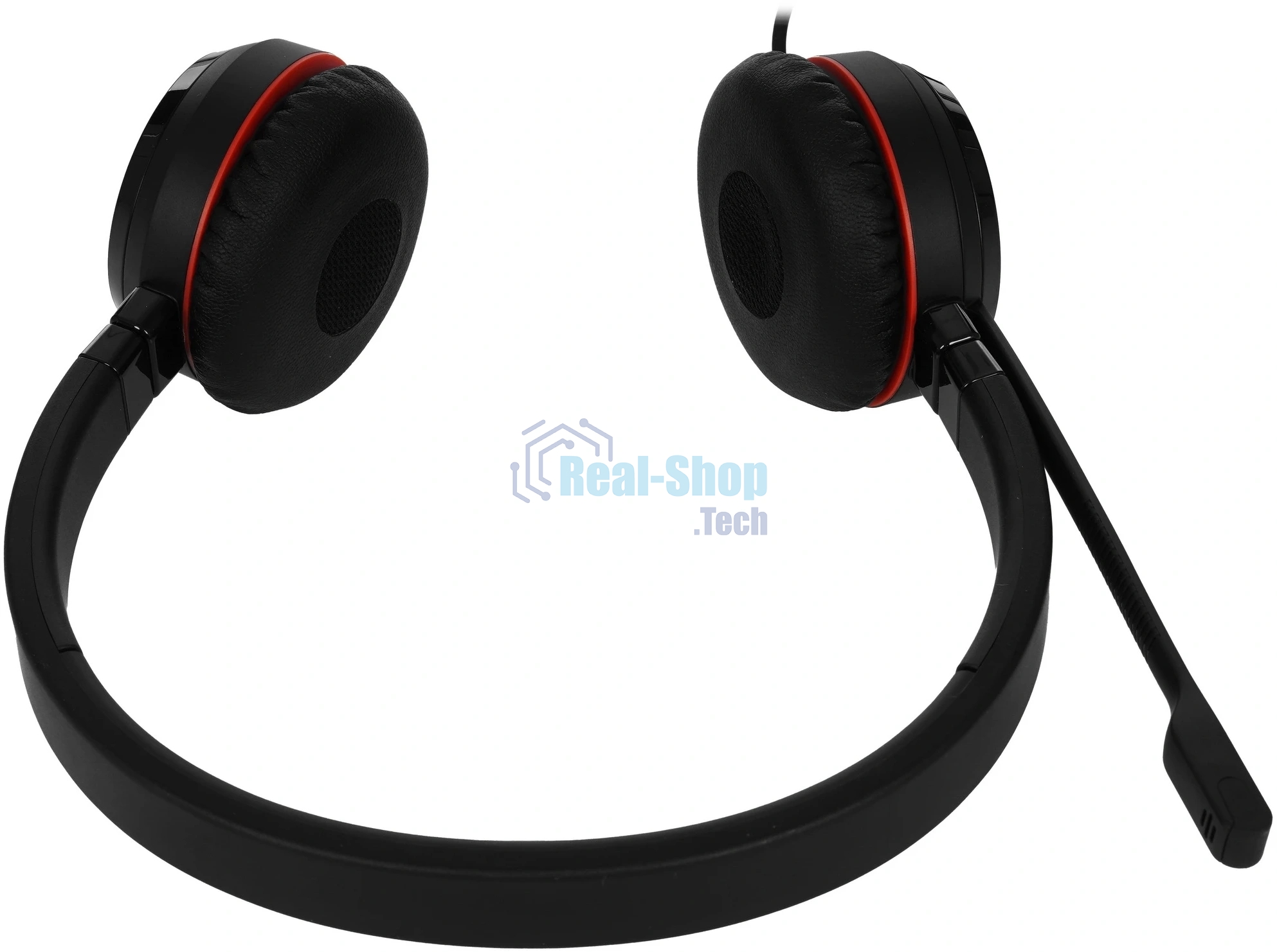 Наушники с микрофоном Jabra Evolve 20 SE черный 2м накладные USB оголовье (4999-823-369)