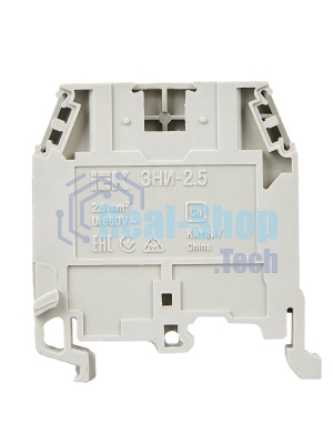Зажим наборный ЗНИ-2.5кв.мм (JXB24А) сер. IEK YZN10-002-K03