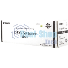 Картридж лазерный Canon C-EXV 50 Toner Black (9436B002), черный, 17600 стр при 6% (689g*1), для IR1435/1435i/1435iF