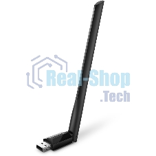 Беспроводный двухдиапазонный USB2.0 адаптер TP-Link Archer T2U Plus, 433 Мбит/с + 200 Мбит/с