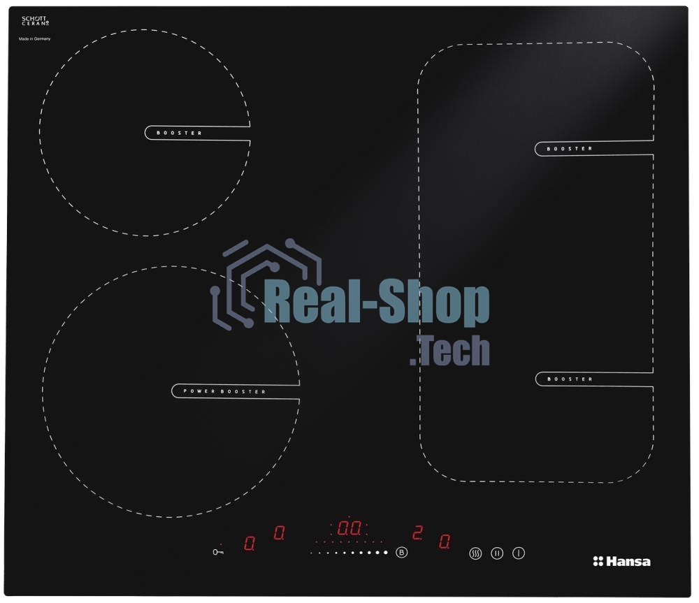 Индукционная варочная панель Hansa BHI68611 черный