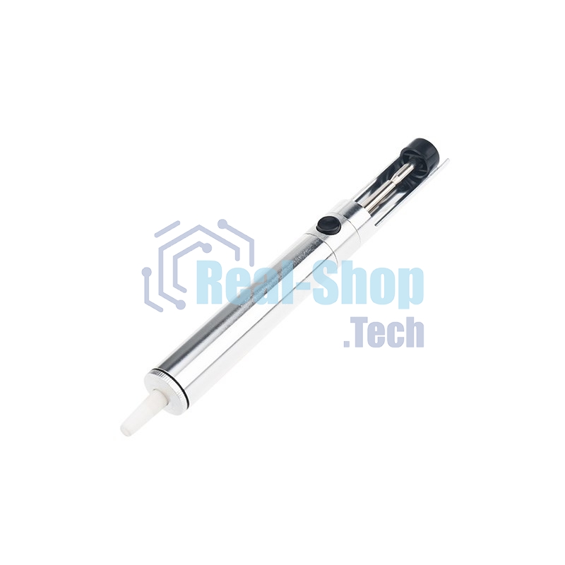 Вакуумный экстрактор припоя Rexant (оловоотсос), металл