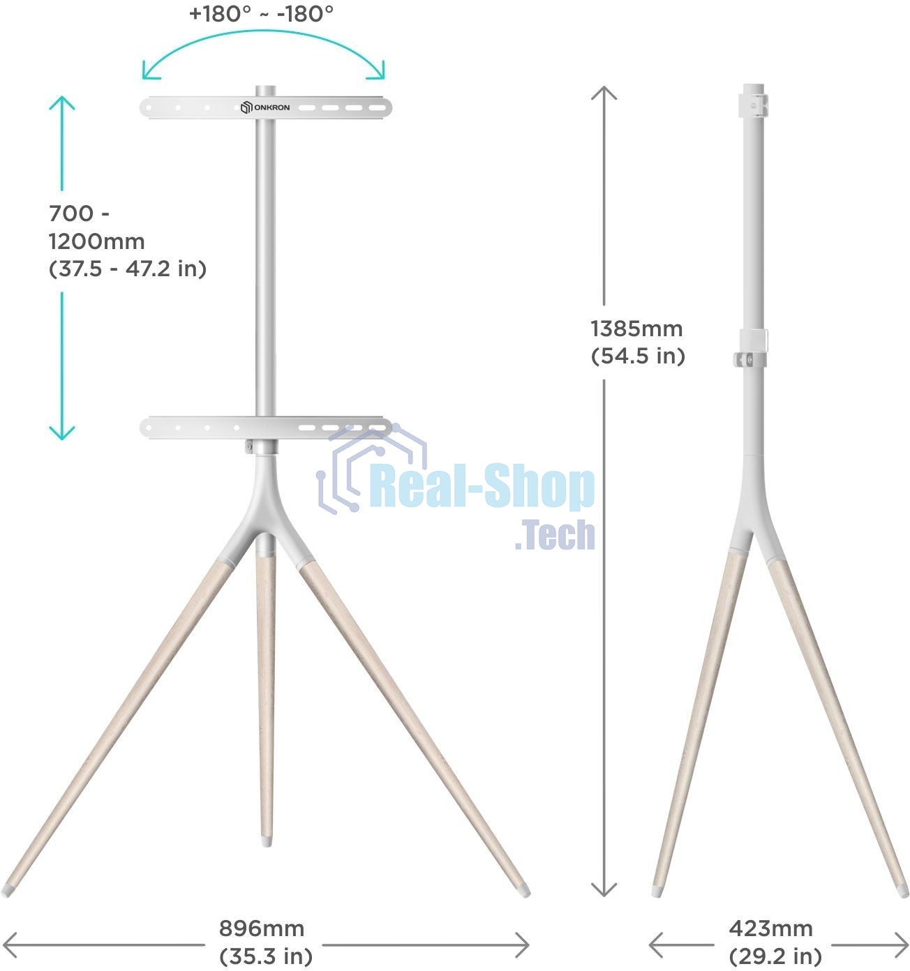 Стойка для ТВ и сенсорных панелей ONKRON TS1220 32