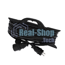 Удлинитель-шнур на рамке Rexant КГ 3х1.5, 30 м, морозостойкий, с/з, 16 А, 3500 Вт, IP44 (Сделано в России)