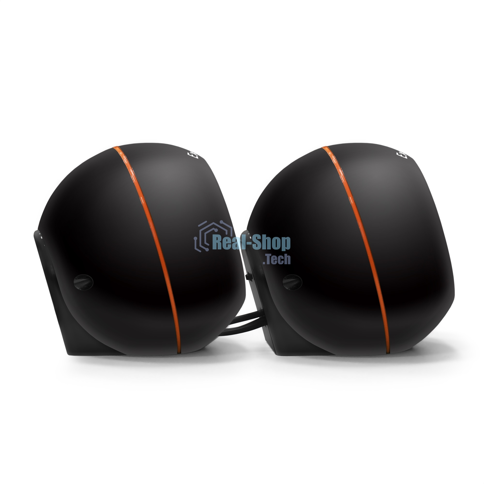 Акустическая система 2.0 ExeGate EX287053RUS Disco 180 (питание USB, 2х3Вт (6Вт RMS), 100-20000Гц, черный)