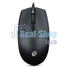 Мышь проводная Oklick 147M V2 черный, 2000 dpi, USB, кнопки - 4