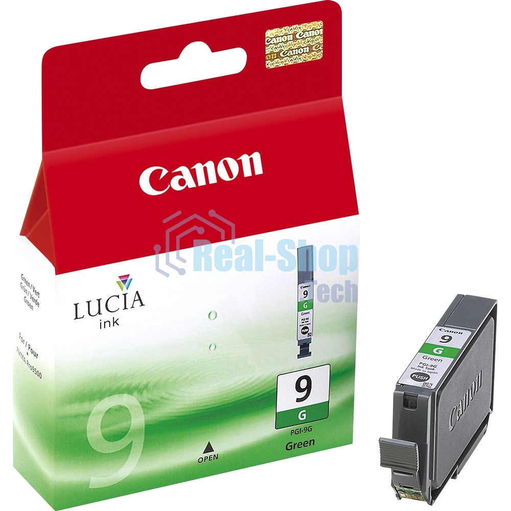 Картридж струйный Canon PGI-9G (1041B001) зеленый (14 мл.) для Canon Pixma 9500 (Mark II)