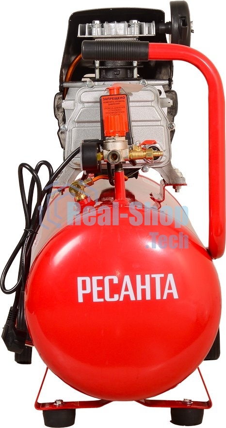 Компрессор поршневой Ресанта КП-50/300М масляный 300л/мин 50л 2000Вт красный/черный