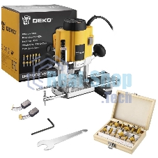 Фрезер Deko DKR1600E 1600Вт 30000об/мин макс.ход:52мм