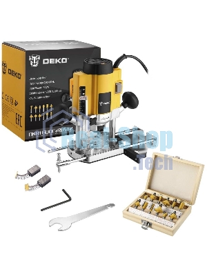 Фрезер Deko DKR1600E 1600Вт 30000об/мин макс.ход:52мм