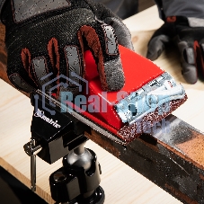 Брусок для шлифования Matrix 160 х 85 мм, пластиковый с зажимами