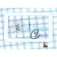 Сенсорное стекло (тачскрин) 10112-0A4945E, белое