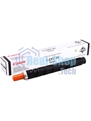 Картридж лазерный Canon C-EXV34BK черный (туба 23000 стр) для Canon iR C9060/C9065/C9070, IR Advance C2000ser/C2020/C2025/C2030